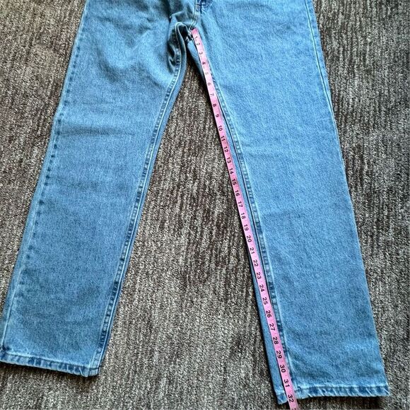 Wrangler Men's Straight Regular Fit Jeans Blue Size 34x32 5-Pocket Normcore - Picture 9 of 11